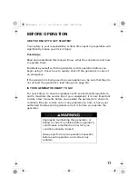 Preview for 19 page of Honda EP1000 Owner'S Manual