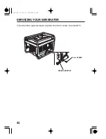 Preview for 44 page of Honda EP2500CX Owner'S Manual