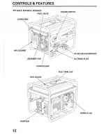 Предварительный просмотр 14 страницы Honda EP3100CX Owner'S Manual