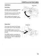 Предварительный просмотр 15 страницы Honda EP3100CX Owner'S Manual