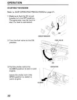 Предварительный просмотр 24 страницы Honda EP3100CX Owner'S Manual