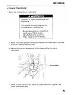 Предварительный просмотр 51 страницы Honda EP3100CX Owner'S Manual