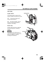 Предварительный просмотр 15 страницы Honda EU 1000i Owner'S Manual