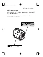 Preview for 7 page of Honda EU2000i Companion Owner'S Manual