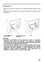 Preview for 25 page of Honda EU20I Owner'S Manual