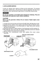 Preview for 39 page of Honda EU20I Owner'S Manual