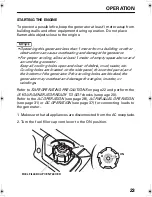 Preview for 25 page of Honda EU22i Owner'S Manual