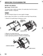 Preview for 56 page of Honda EU22i Owner'S Manual