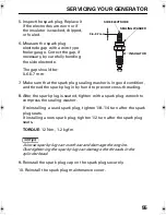 Preview for 57 page of Honda EU22i Owner'S Manual