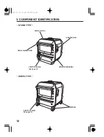 Предварительный просмотр 14 страницы Honda EU30is Owner'S Manual