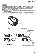 Preview for 49 page of Honda EU3200i Owner'S Manual