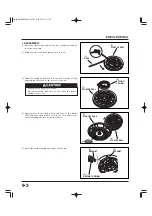 Предварительный просмотр 342 страницы Honda EU6500is Service Manual