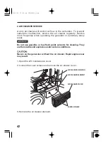 Предварительный просмотр 45 страницы Honda EU65is Owner'S Manual