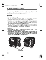 Предварительный просмотр 57 страницы Honda EU65is Owner'S Manual