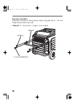 Предварительный просмотр 69 страницы Honda EU65is Owner'S Manual