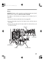 Предварительный просмотр 70 страницы Honda EU65is Owner'S Manual