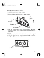 Предварительный просмотр 74 страницы Honda EU65is Owner'S Manual