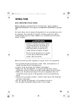 Предварительный просмотр 34 страницы Honda EU70is Owner'S Manual