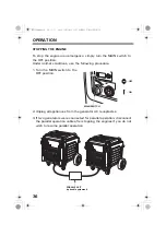 Предварительный просмотр 39 страницы Honda EU70is Owner'S Manual