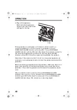 Предварительный просмотр 43 страницы Honda EU70is Owner'S Manual