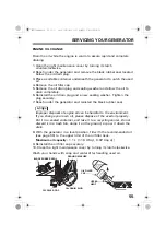 Предварительный просмотр 58 страницы Honda EU70is Owner'S Manual