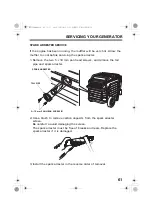 Предварительный просмотр 64 страницы Honda EU70is Owner'S Manual