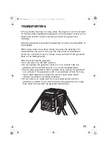 Предварительный просмотр 74 страницы Honda EU70is Owner'S Manual