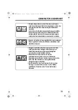 Предварительный просмотр 198 страницы Honda EU70is Owner'S Manual