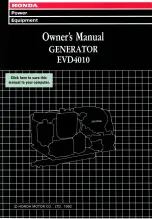 Honda EVD4010 Owner'S Manual preview