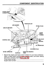 Предварительный просмотр 11 страницы Honda EVD4010 Owner'S Manual