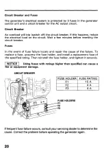 Предварительный просмотр 22 страницы Honda EVD4010 Owner'S Manual