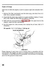 Предварительный просмотр 30 страницы Honda EVD4010 Owner'S Manual