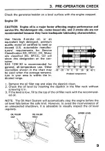 Предварительный просмотр 11 страницы Honda EW140 Owner'S Manual