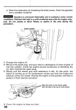 Предварительный просмотр 40 страницы Honda EW140 Owner'S Manual