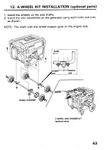 Предварительный просмотр 45 страницы Honda EW140 Owner'S Manual