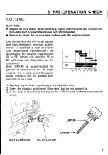 Preview for 9 page of Honda EW170 Owner'S Manual