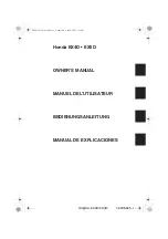 Honda EX4D Owner'S Manual предпросмотр