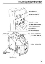 Предварительный просмотр 11 страницы Honda EX700c Owner'S Manual