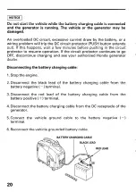 Предварительный просмотр 22 страницы Honda EX700c Owner'S Manual