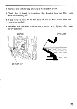 Предварительный просмотр 25 страницы Honda EX700c Owner'S Manual