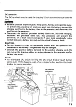 Preview for 15 page of Honda EX800 Owner'S Manual