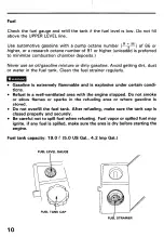 Preview for 12 page of Honda EXW171S Owner'S Manual