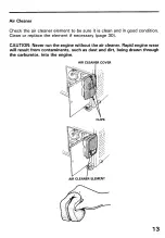 Preview for 15 page of Honda EXW171S Owner'S Manual