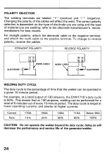 Preview for 26 page of Honda EXW171S Owner'S Manual