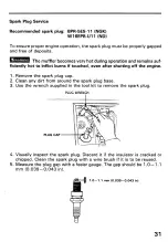 Preview for 33 page of Honda EXW171S Owner'S Manual