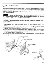 Preview for 35 page of Honda EXW171S Owner'S Manual