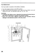 Preview for 38 page of Honda EXW171S Owner'S Manual