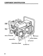 Предварительный просмотр 10 страницы Honda EZ1400 Owner'S Manual