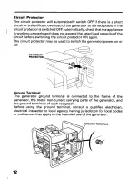 Предварительный просмотр 14 страницы Honda EZ1400 Owner'S Manual