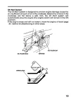 Предварительный просмотр 15 страницы Honda EZ1400 Owner'S Manual